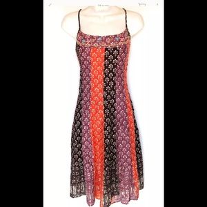 Free People vintage boho printed cotton dress